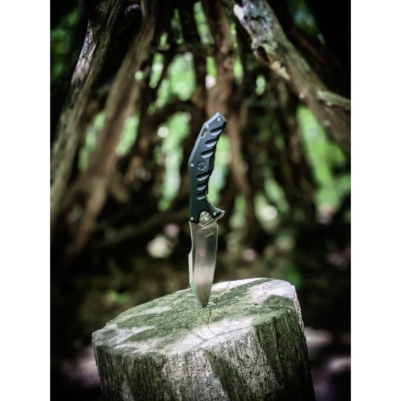 Складной нож Мангуст-2, сталь D2, рукоять G10 в интернет-магазине art-steel.ru, фото