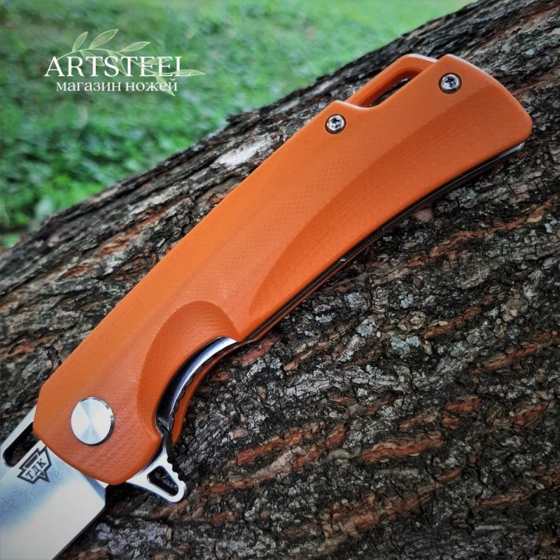 Складной нож Нус, сталь D2, рукоять G10 в интернет-магазине art-steel.ru, фото