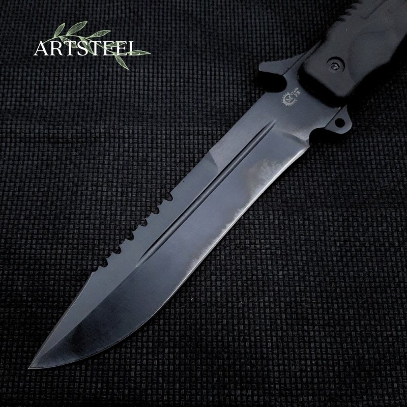 Нож Смерч из стали У8, рукоять эластрон в интернет-магазине art-steel.ru, фото