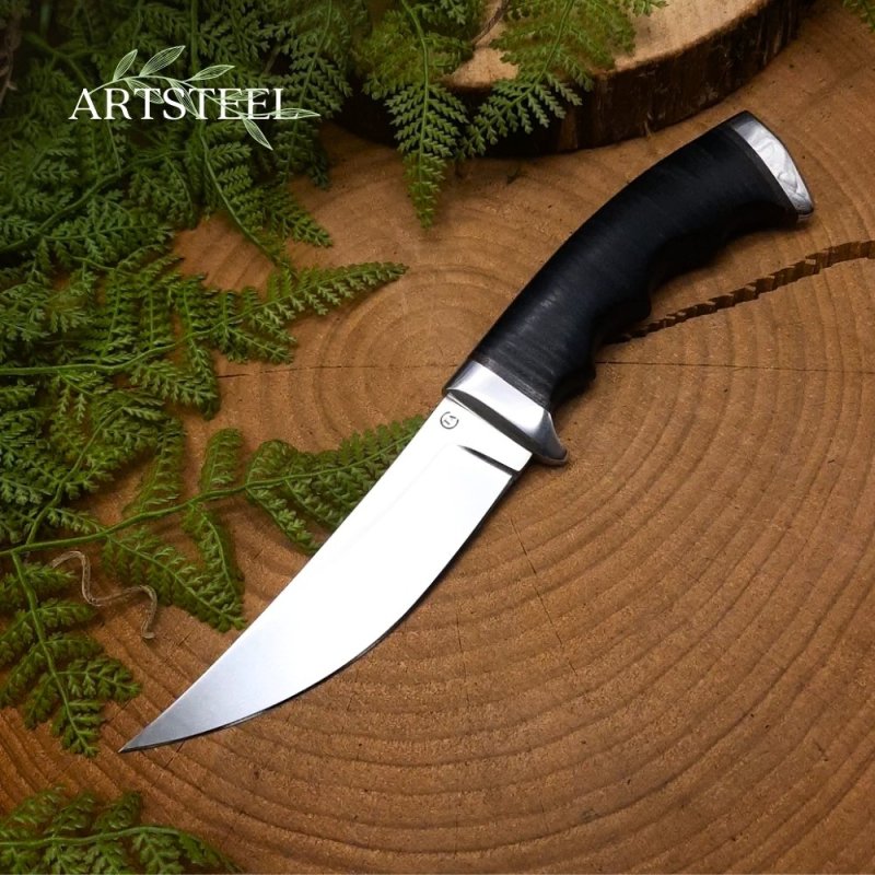Нож Боец-3 из стали 95Х18, рукоять кожа в интернет-магазине art-steel.ru, фото