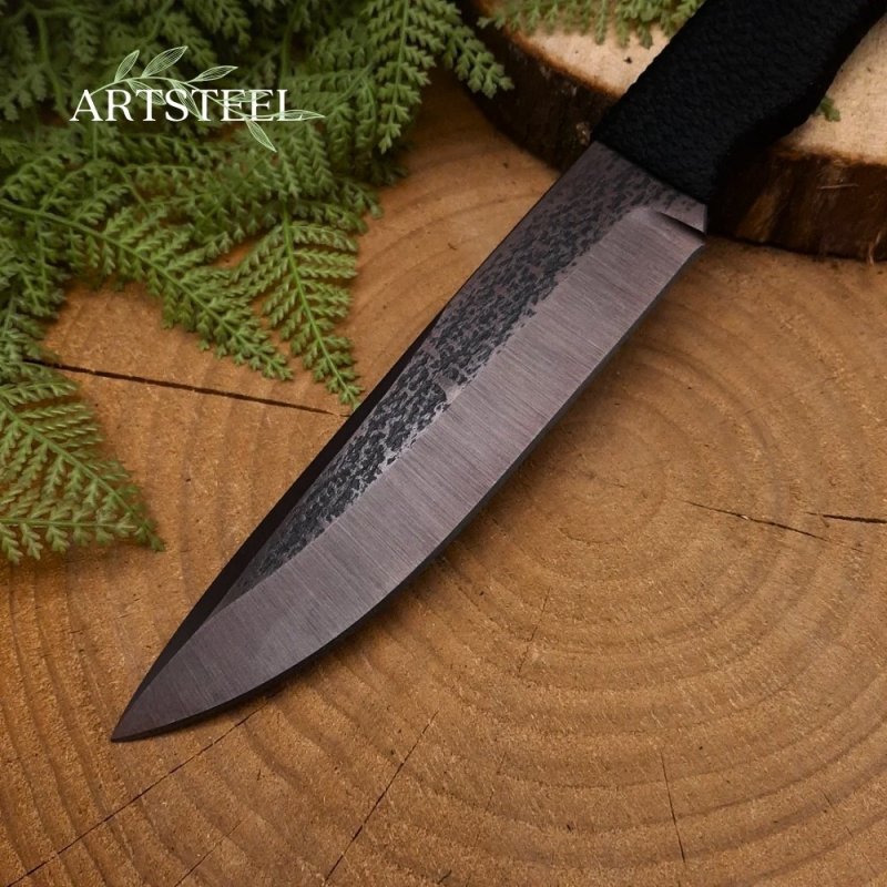 Нож Сокол из стали 30ХГСА, рукоять сталь, нейлон в интернет-магазине art-steel.ru, фото