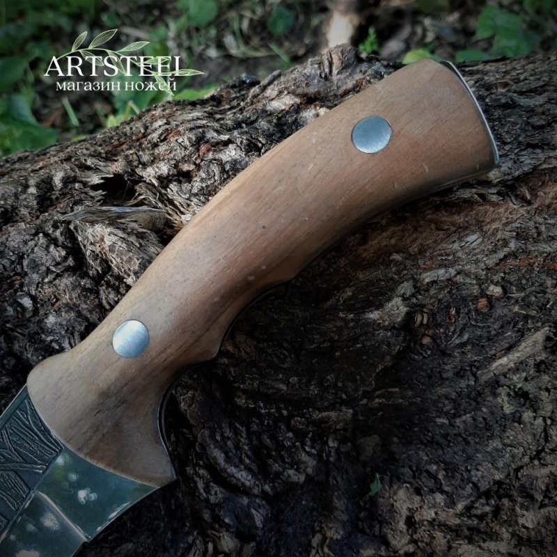 Нож Зодиак художественно-оформленный в интернет-магазине art-steel.ru, фото