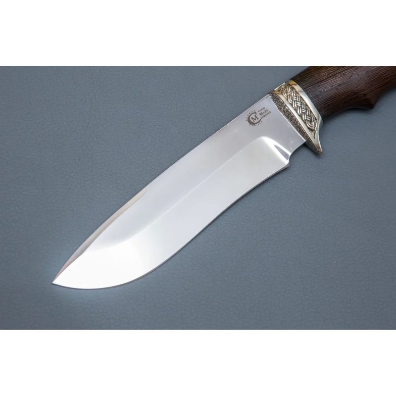 Нож Скиф из стали 95х18, рукоять венге, литьё мельхиор в интернет-магазине art-steel.ru, фото