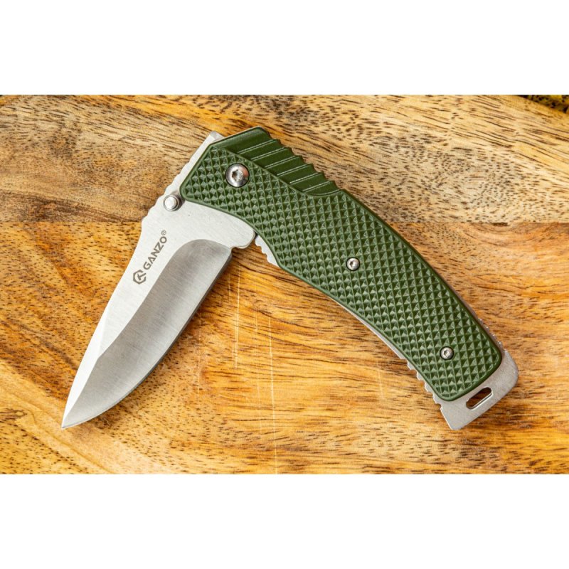 Складной нож G618, сталь 440, рукоять ABS пластик в интернет-магазине art-steel.ru, фото