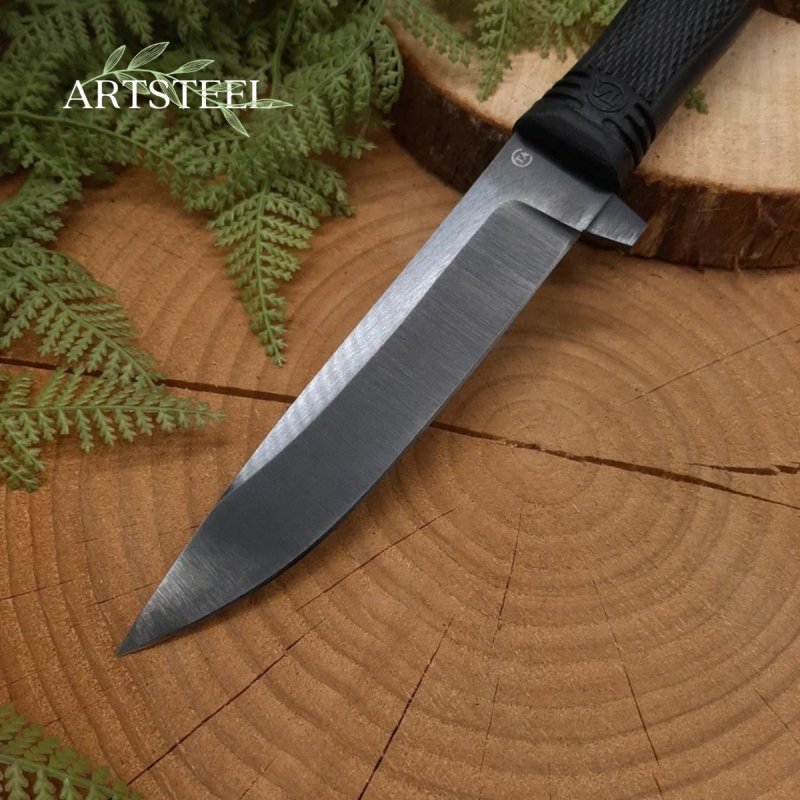 Нож Старлей из стали 65Г, рукоять резина в интернет-магазине art-steel.ru, фото