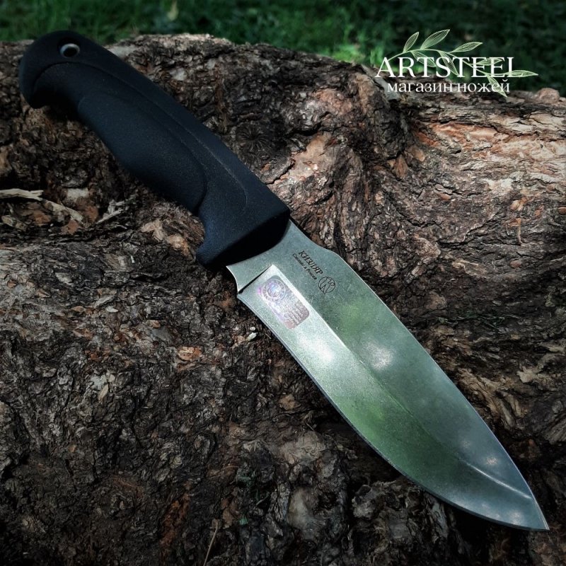 Туристический нож Нерка, сталь AUS8, рукоять эластрон в интернет-магазине art-steel.ru, фото