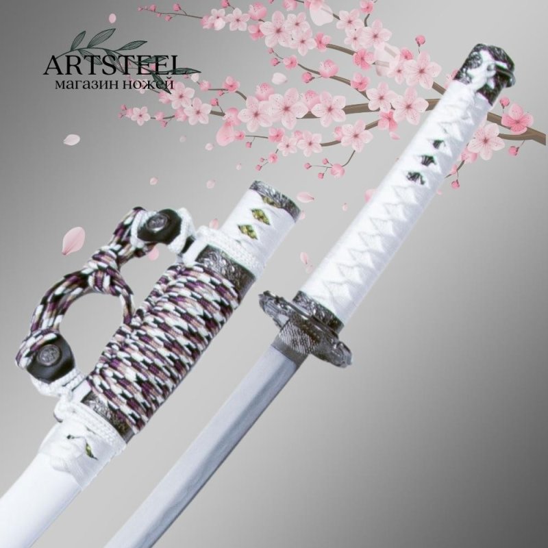 Катана сувенирная Fubuki, сталь 420, длина лезвия 680 мм в интернет-магазине art-steel.ru, фото
