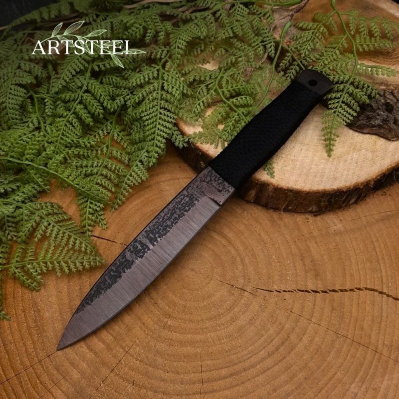 Нож Горец-3 из стали 30ХГСА, рукоять сталь, нейлон в интернет-магазине art-steel.ru, фото