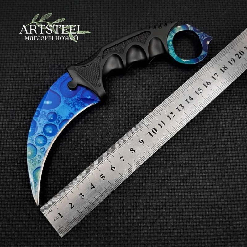 Керамбит CS GO, сталь 420, рукоять пластик в интернет-магазине art-steel.ru, фото