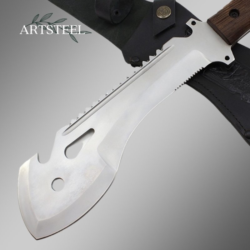 Мачете Тундра 2, сталь 65Х13, длина клинка 245 мм в интернет-магазине art-steel.ru, фото