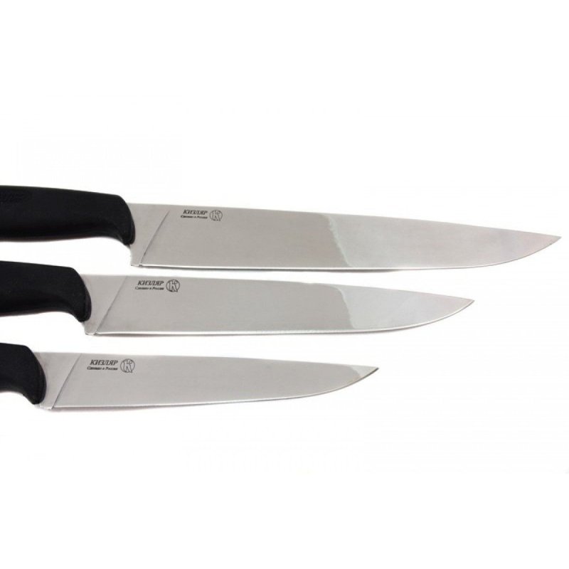 Набор кухонных ножей "Тройка" в интернет-магазине art-steel.ru, фото