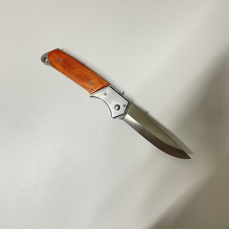 Автоматический складной нож Lord (кнопочный), сталь 40х13, рукоять бакелит, сталь в интернет-магазине art-steel.ru, фото