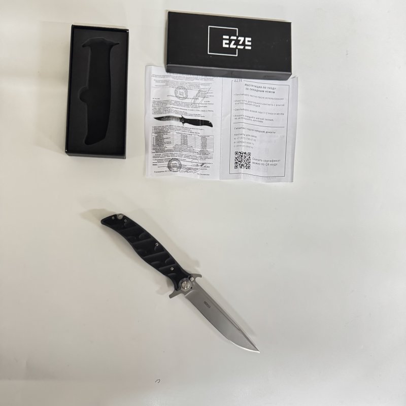 Складной нож EZ106, сталь 65Х13, рукоять G10 (уценка) в интернет-магазине art-steel.ru, фото