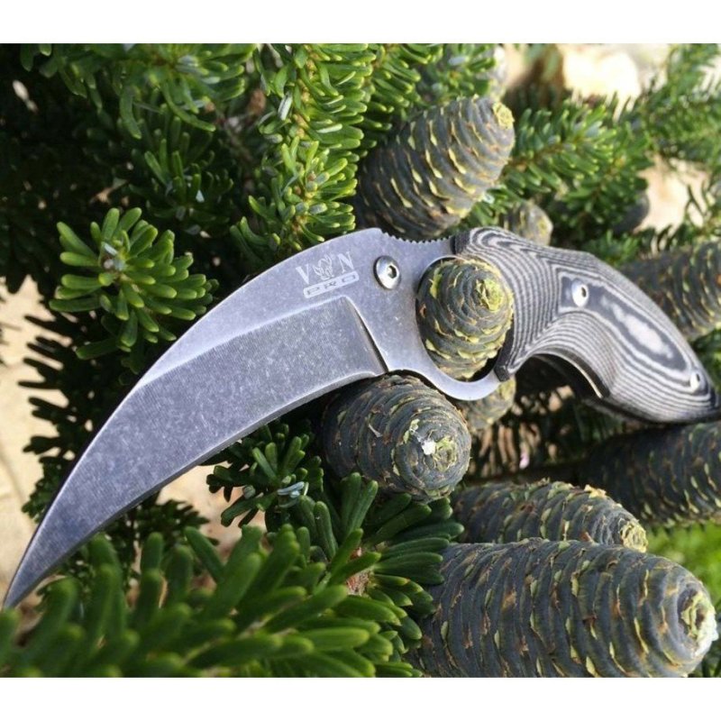 Керамбит VN Pro, сталь 440, рукоять микарта в интернет-магазине art-steel.ru, фото