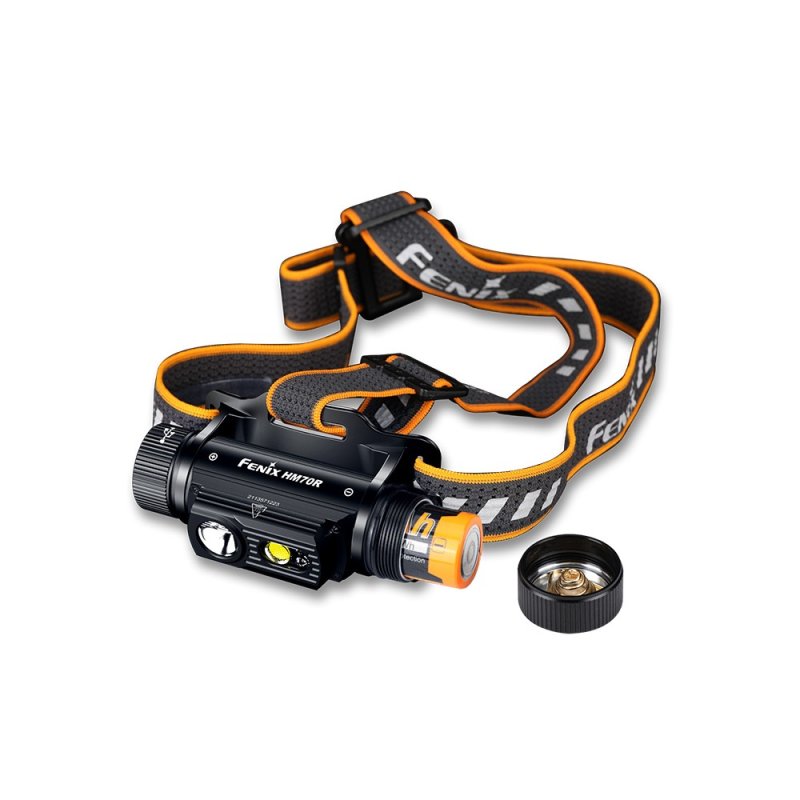 Фонарь налобный Fenix HM70R, дальность 186 м в интернет-магазине art-steel.ru, фото