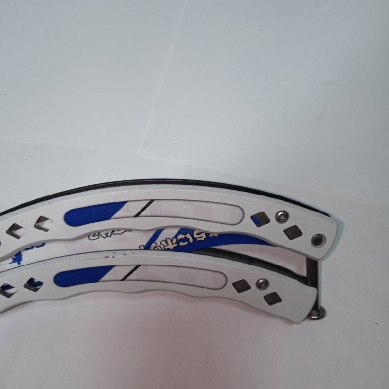 Нож бабочка тренировочный CS GO Balisong в интернет-магазине art-steel.ru, фото