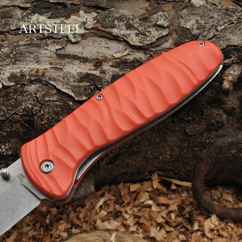 Складной нож Ganzo G6252, сталь 440C, рукоять пластик, резина в интернет-магазине art-steel.ru, фото