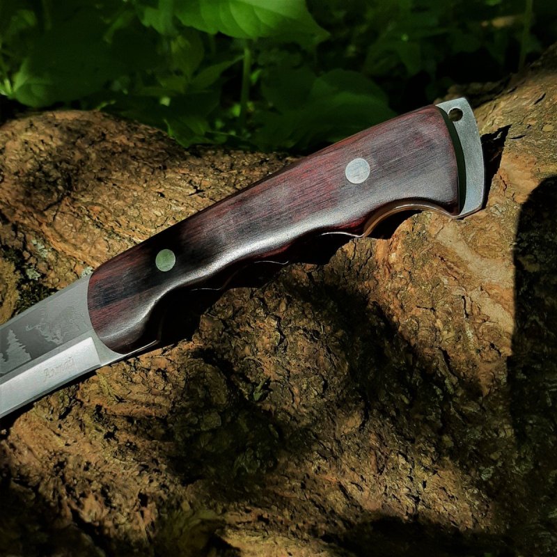 Охотничий нож Алтай, сталь 65Х13, рукоять дерево в интернет-магазине art-steel.ru, фото
