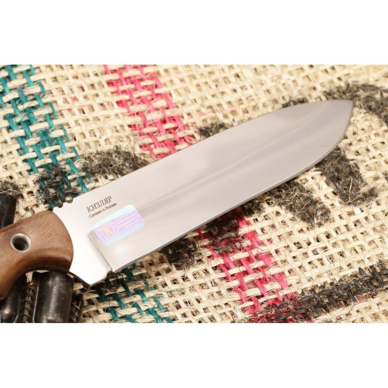 Охотничий нож Ачиколь, сталь AUS8, рукоять дерево в интернет-магазине art-steel.ru, фото