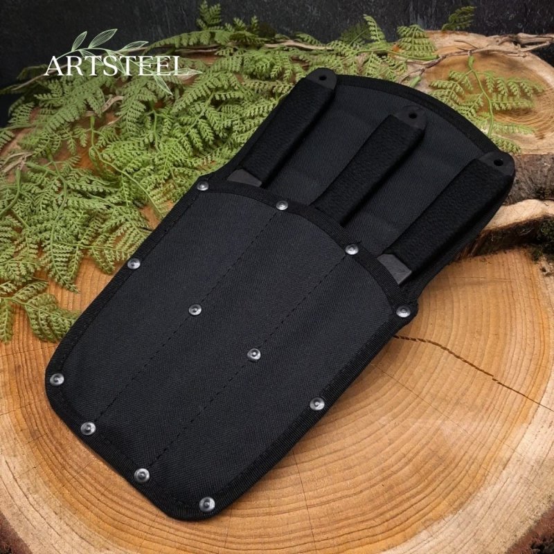 Нож Стрела из стали 30ХГСА, рукоять сталь, нейлон в интернет-магазине art-steel.ru, фото