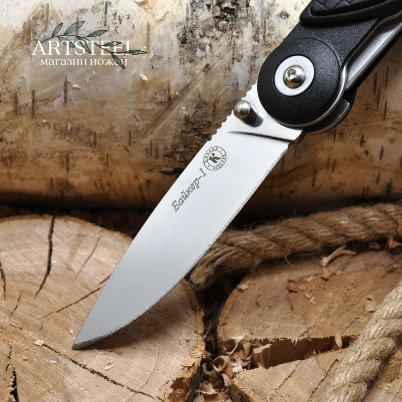 Нож НСК Байкер-1 Х12МФ пластик в интернет-магазине art-steel.ru, фото