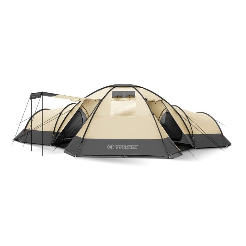 Палатка Trimm Family BUNGALOW II, песочный 8+3 в интернет-магазине art-steel.ru, фото