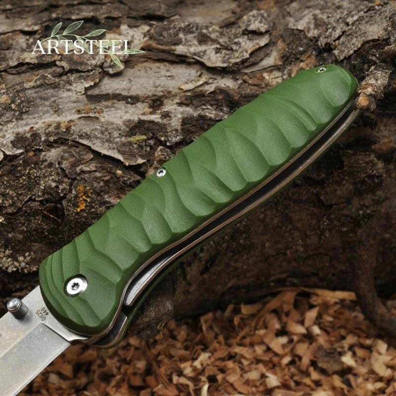 Складной нож Ganzo G6252, сталь 440C, рукоять пластик, резина в интернет-магазине art-steel.ru, фото