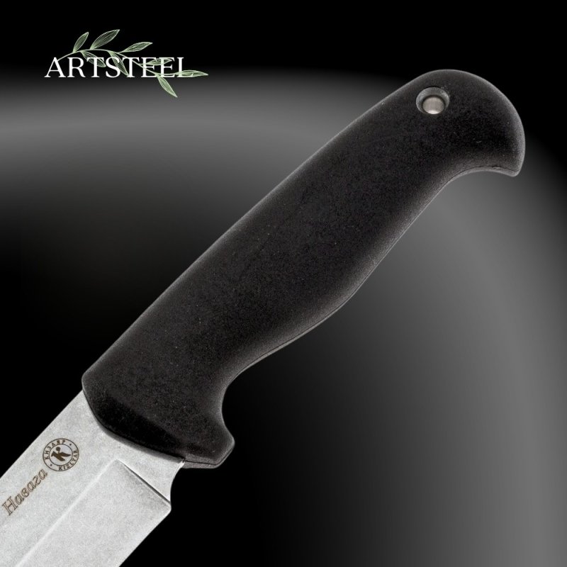 Туристический нож Навага, сталь AUS8, рукоять эластрон в интернет-магазине art-steel.ru, фото