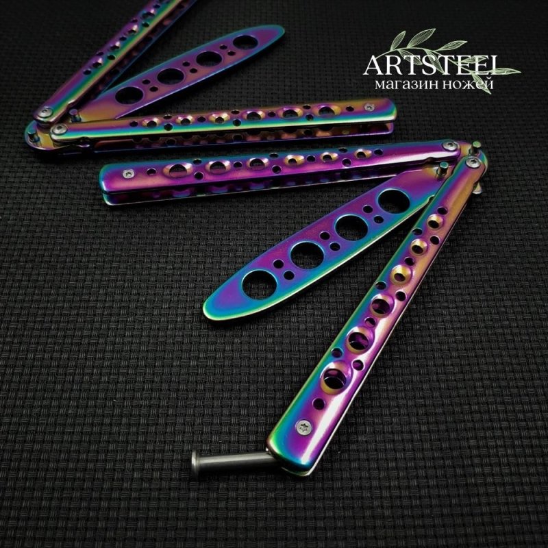 Нож бабочка тренировочный Рыцарь в интернет-магазине art-steel.ru, фото