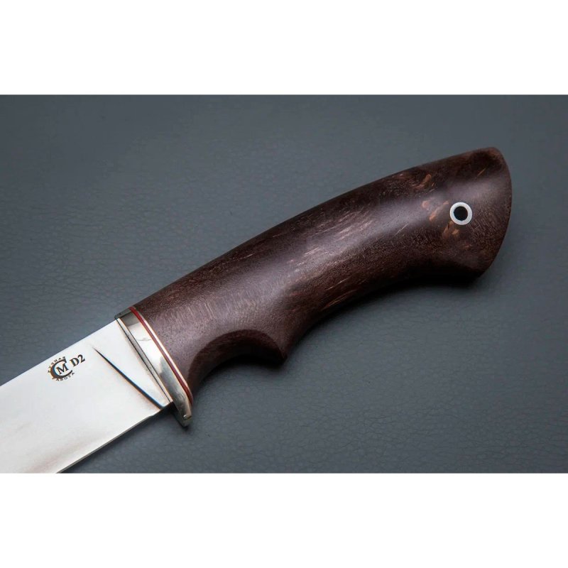 Нож Егерь из стали D2, рукоять карельская береза в интернет-магазине art-steel.ru, фото