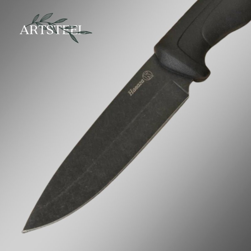 Туристический нож Навага, сталь AUS8, рукоять эластрон в интернет-магазине art-steel.ru, фото