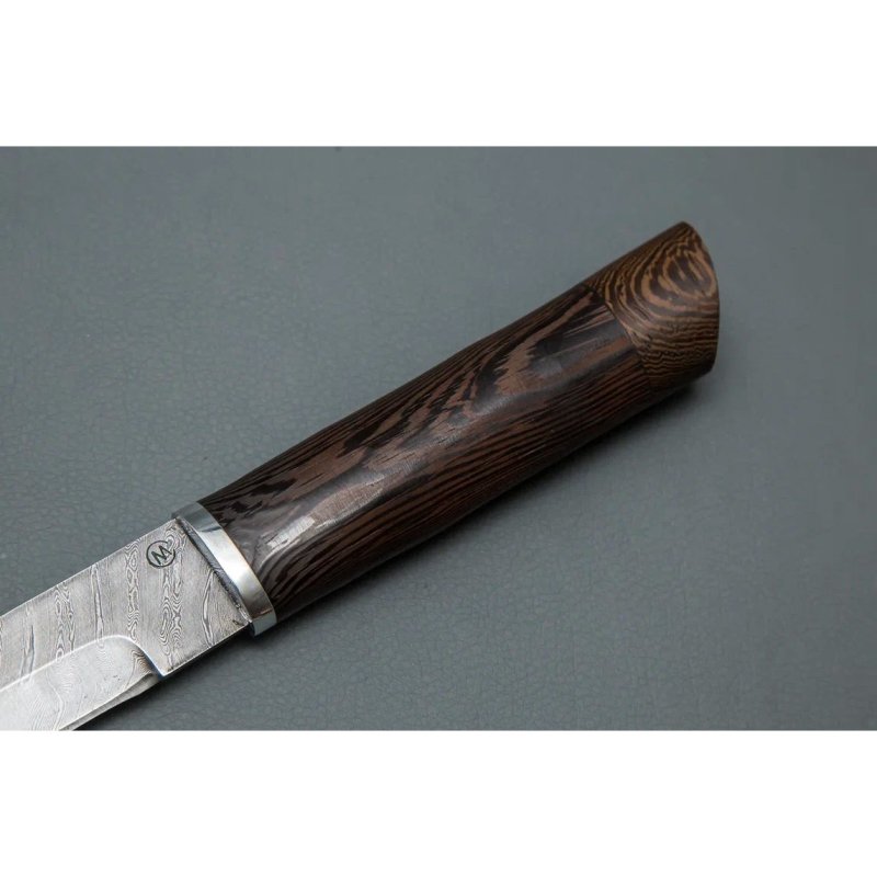 Нож Танто 2 из дамасской стали, рукоять венге, литье дюраль в интернет-магазине art-steel.ru, фото