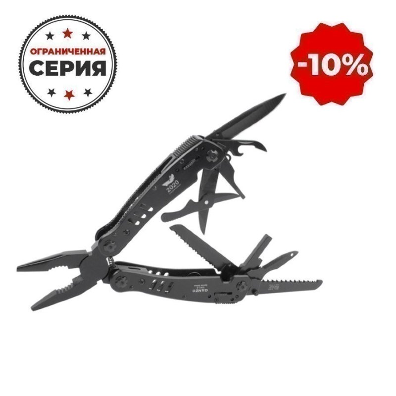 Мультитул Ganzo G301B, сталь 440С в интернет-магазине art-steel.ru, фото