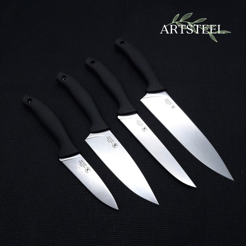 Набор кухонных ножей "Квартет" в интернет-магазине art-steel.ru, фото