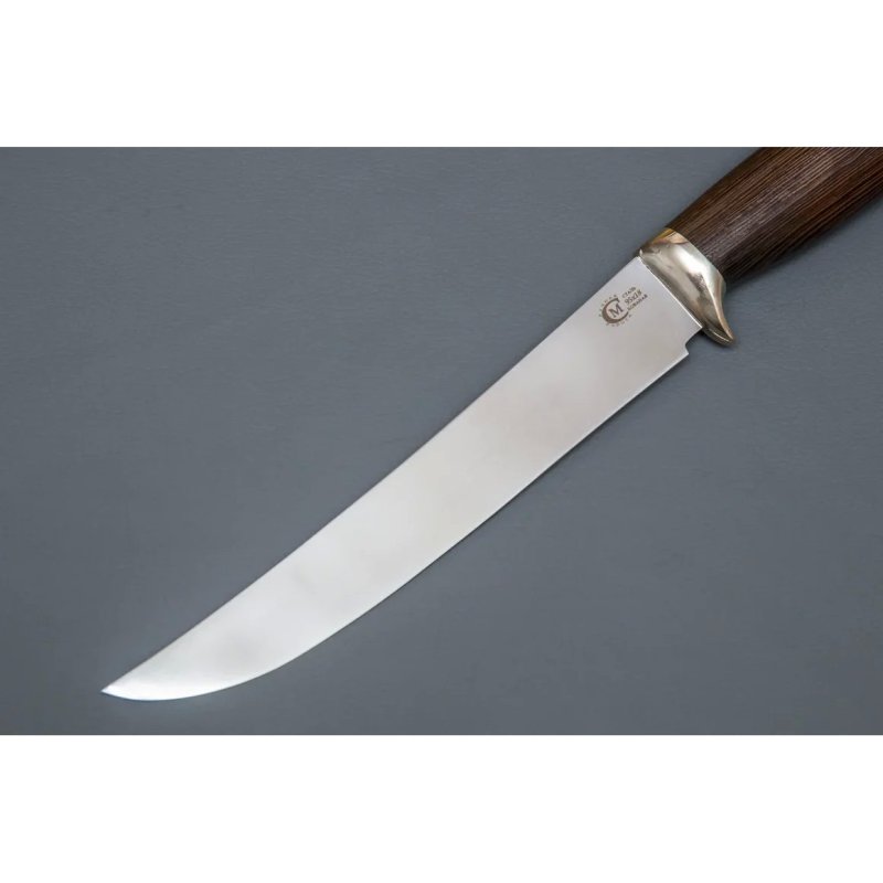 Нож Филейный большой из стали 95х18, рукоять венге, литьё мельхиор в интернет-магазине art-steel.ru, фото