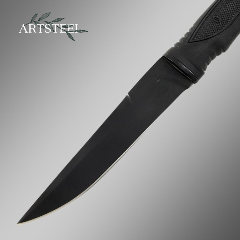Нож Ворон 2, сталь У8, рукоять эластрон в интернет-магазине art-steel.ru, фото