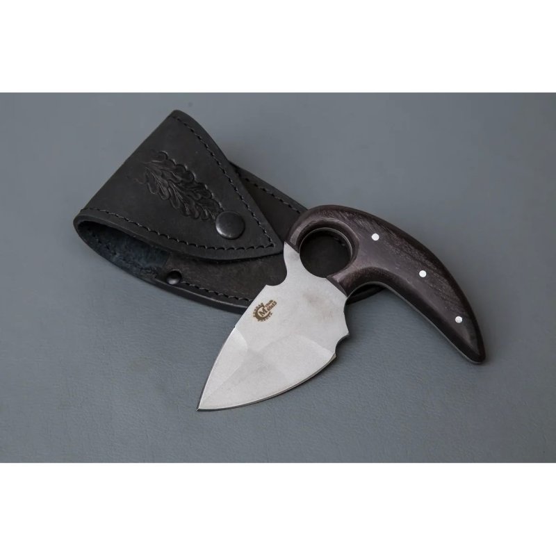 Нож Пиранья 2 из стали 65х13, рукоять венге в интернет-магазине art-steel.ru, фото