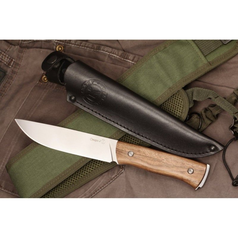 Нож Стерх-2 полированный дерево в интернет-магазине art-steel.ru, фото