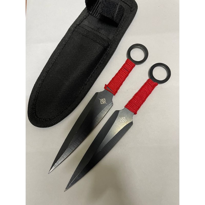 Набор метательных ножей Дартс-1 (3 шт.), сталь 420, рукоять обмотка шнуром в интернет-магазине art-steel.ru, фото