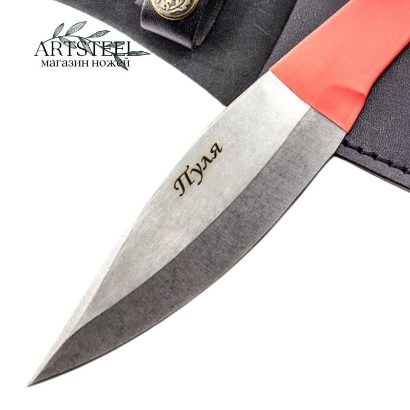 Набор метательных ножей 4 шт, сталь 40Х13, рукоять термопластичный материал в интернет-магазине art-steel.ru, фото