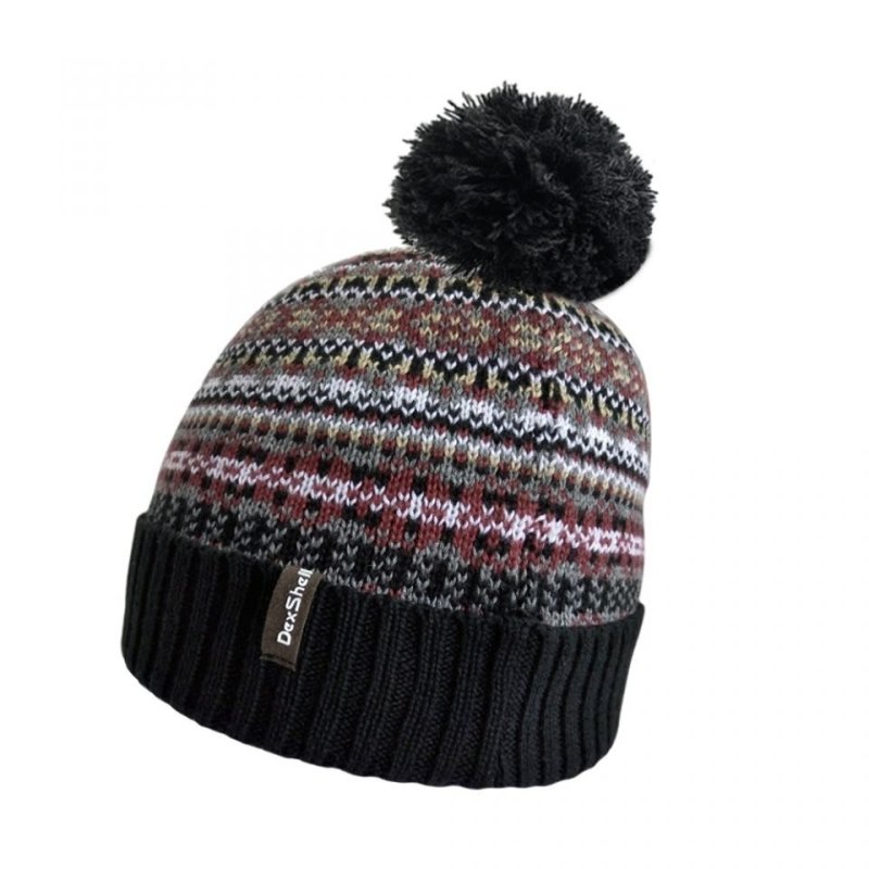 Шапка водонепроницаемая DexShell Beanie Fair Isle, DH362BH разноцветная S/M 56-58 см в интернет-магазине art-steel.ru, фото