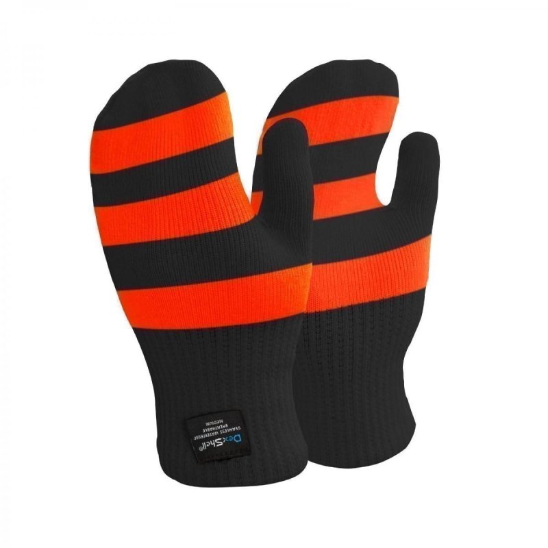 Водонепроницаемые детские варежки DexShell Children mittens, оранжевые в интернет-магазине art-steel.ru, фото