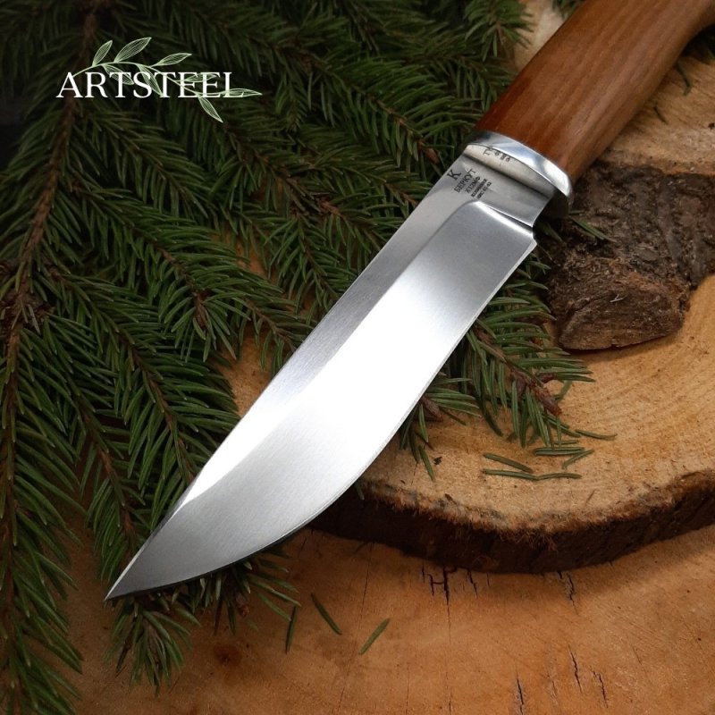 Нож Беркут из стали Х12МФ, рукоять Термоясень в интернет-магазине art-steel.ru, фото