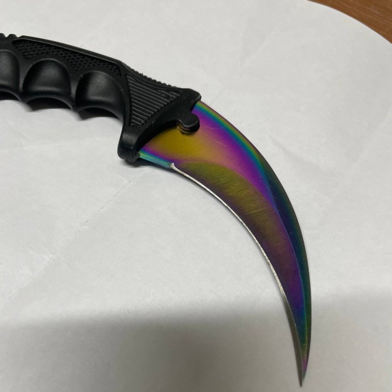 Керамбит CS GO, сталь 420, рукоять пластик в интернет-магазине art-steel.ru, фото