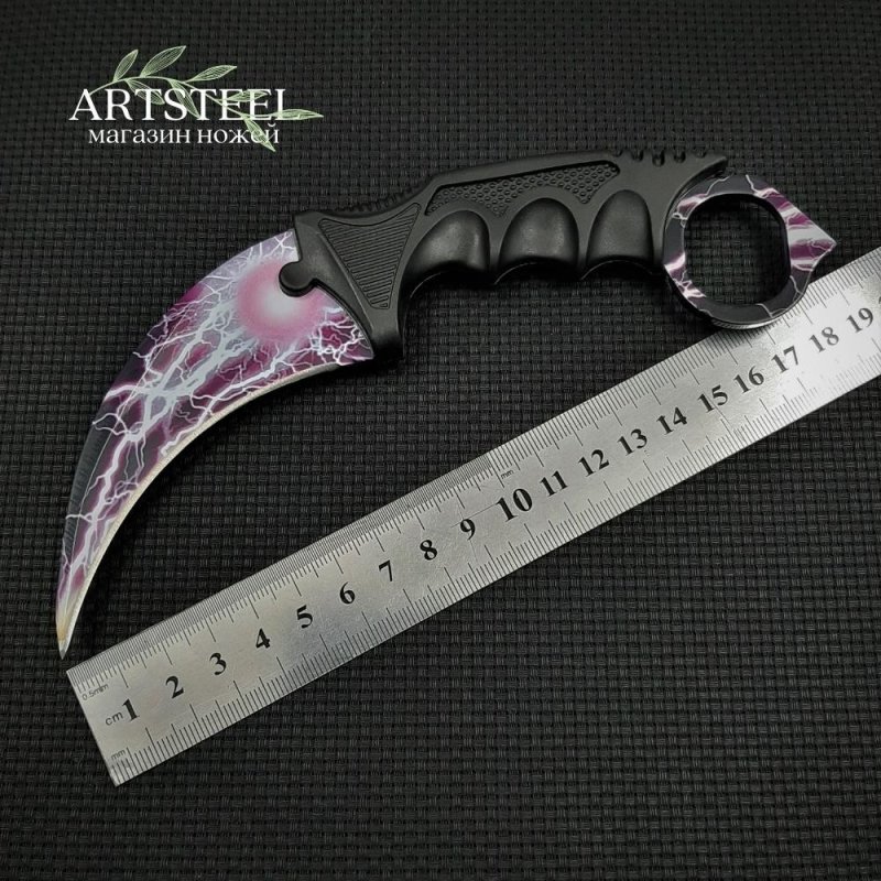 Керамбит CS GO, сталь 420, рукоять пластик в интернет-магазине art-steel.ru, фото