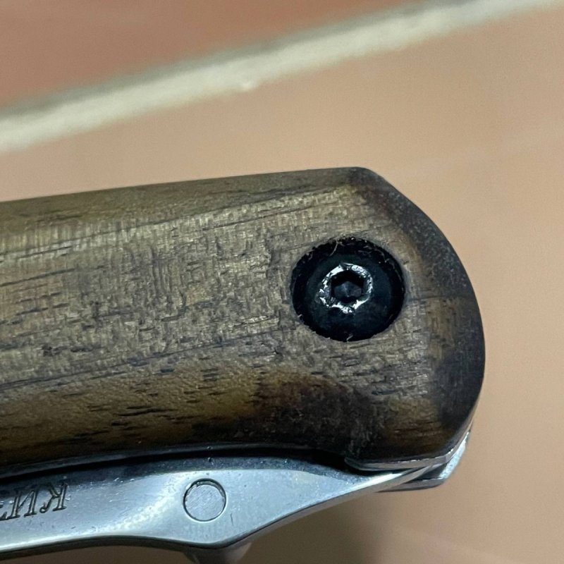 Складной нож Куница, сталь AUS8, рукоять дерево в интернет-магазине art-steel.ru, фото